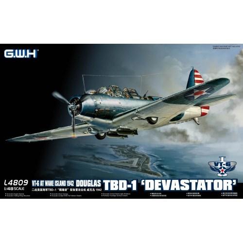 1／48 TBD-1 デバステーター VT-6 ウェーク島1942 【L4809】 (プラモデル)お...