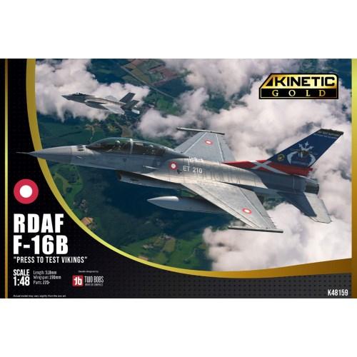 1／48 F-16B デンマーク空軍 ’プレス トゥ テスト ヴァイキングズ’ 【KNE48159】...