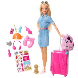 バービー ドリームハウスアドベンチャー ピンクのりょこうセットおもちゃ こども 子供 女の子 人形遊び 3歳｜esdigital