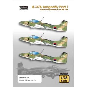 1／48 A-37B ドラゴンフライ Part.1 韓国空軍 (トランぺッター／レベル用) 【WOLWD48024】 (プラモデル)おもちゃ プラモデル｜esdigital