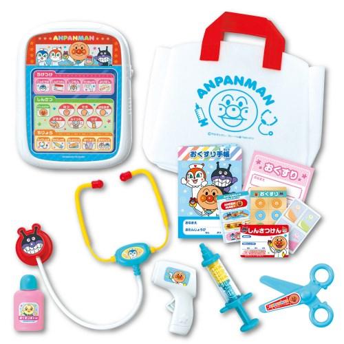 おしゃべりがいーっぱい電子カルテ アンパンマンDXおいしゃさんセット ままごと お医者さんごっこ 病...
