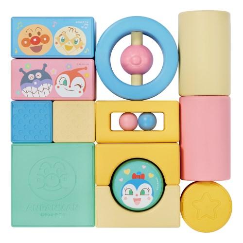 アンパンマン 自然の恵 お米からうまれたつみき はじめてセット クリスマスおもちゃ こども 子供 知...