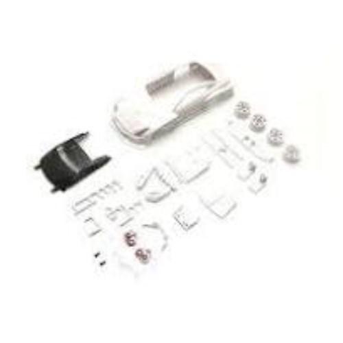 ニッサン GT-R GT500 2008 ホワイトボディセット ホイール付 【MZN219】 (ホビ...