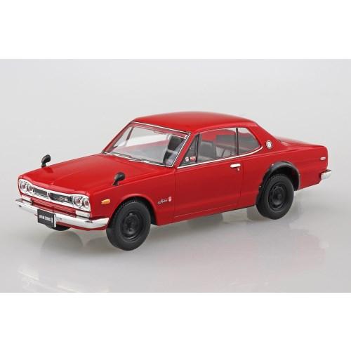 楽プラ スナップキット 1／32 ニッサン C10 スカイライン 2000GT-R(レッド) 【16...