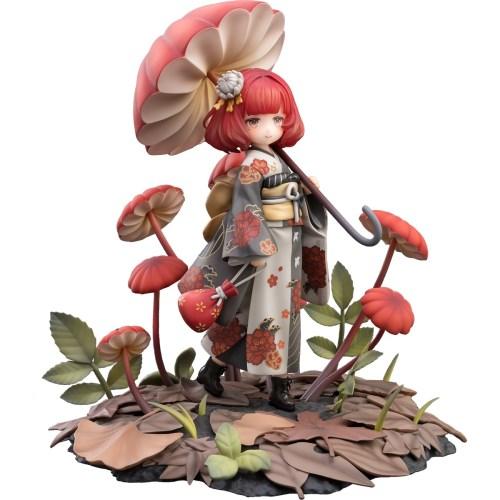 マッシュルームガールズシリーズ No.6 ハエマトケファルスタケ 1／1 (完成品フィギュア)