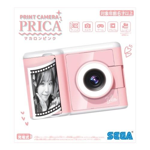 PRINT CAMERA プリカ マカロンピンクおもちゃ こども 子供 ゲーム 6歳