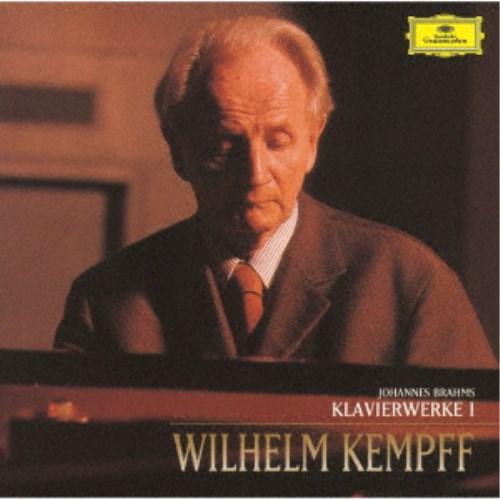 ヴィルヘルム・ケンプ／ブラームス ピアノ名演集第1集 (初回限定) 【CD】