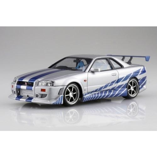 ムービーメカ 1／24 『ワイルド・スピード』 R34 スカイライン GT-R 【WS-02】 (プ...