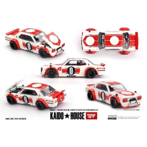 MINI-GT 1／64 Nissan スカイライン 2000GT-R(KPGC10) Kaido ...