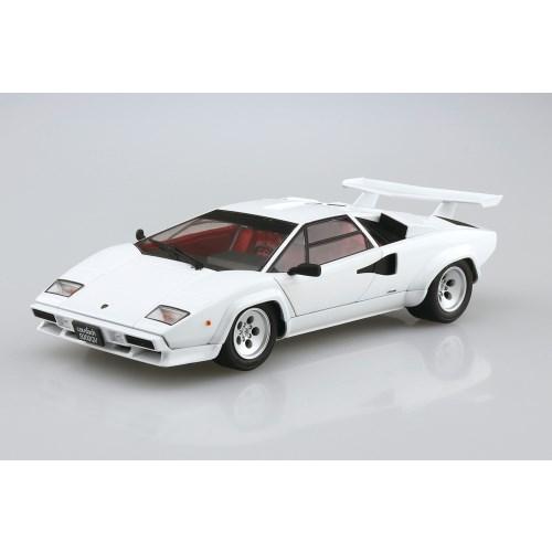 ザ☆スーパーカー 1／24 ’85 ランボルギーニ カウンタック 5000QV 【9】 (プラモデル...