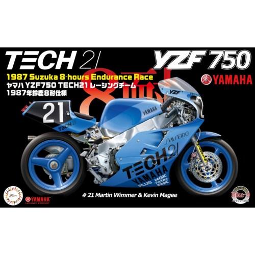 1／12 バイクシリーズ 1／12 ヤマハ YZF750 TECH21レーシングチーム 1987年鈴...