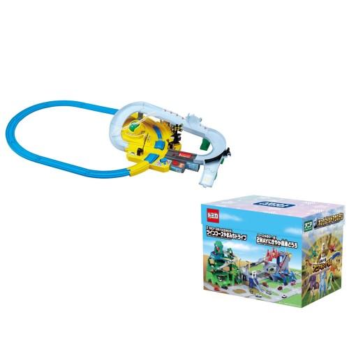 【特典おかたづけ箱付き】プラレール トミカと遊ぼう！ぐるっとカンカン踏切 お片付け箱 セット 期間限...