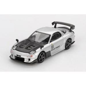 MINI-GT 1/64 マツダ RX-7 RE雨宮 シルバーメタリック (右ハンドル