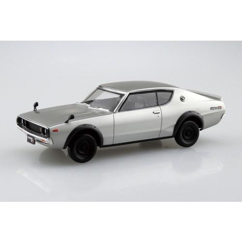 楽プラ スナップキット 1／32 ニッサン C110スカイラインGT-R(シルバー) 【24-SR】...