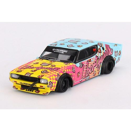 MINI-GT 1／64 Nissan スカイライン ケンメリ リバティーウォーク LBWK KUM...