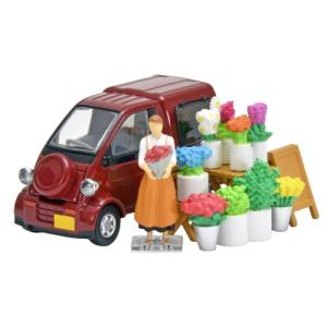 トミカリミテッドヴィンテージ NEO 1／64 ジオコレ64 ＃カースナップ 17b 花屋2(ダイハツ ミゼットIIカーゴ付属) (ミニカー)