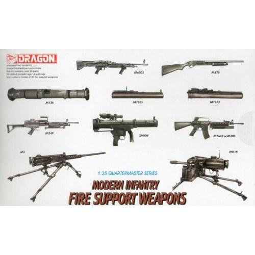 1／35 現用アメリカ軍歩兵サポートウェポンセット 【DR3808】 (プラモデル)