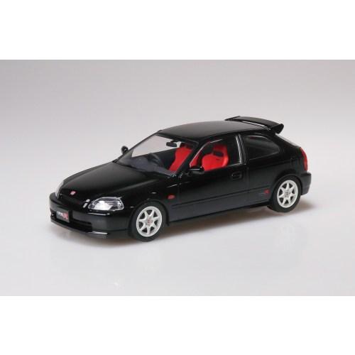 楽プラ スナップカー 1／24 EK9 シビック タイプR 1997 スターライトブラックパール 【...