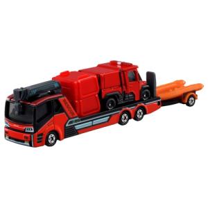 トミカ No.132 モリタ 小型オフロード消防車 レッドレディバグ ＆ 搬送車おもちゃ こども 子供 男の子 ミニカー 車 くるま