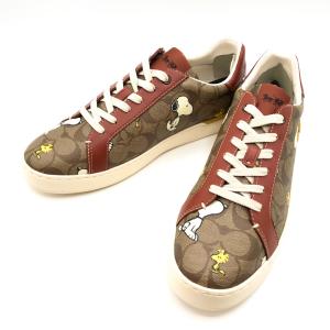 COACH（コーチ） ☆COACH☆ シグネチャー スヌーピープリント シルク