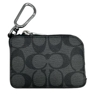 COACH（コーチ） ☆COACH☆ ジップキーケース シグネチャーキャンバス