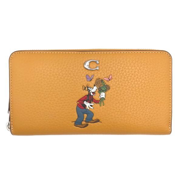 コーチ 長財布 ★COACH★ アコーディオン ジップ ウォレット リジェネラティブ レザー グーフ...