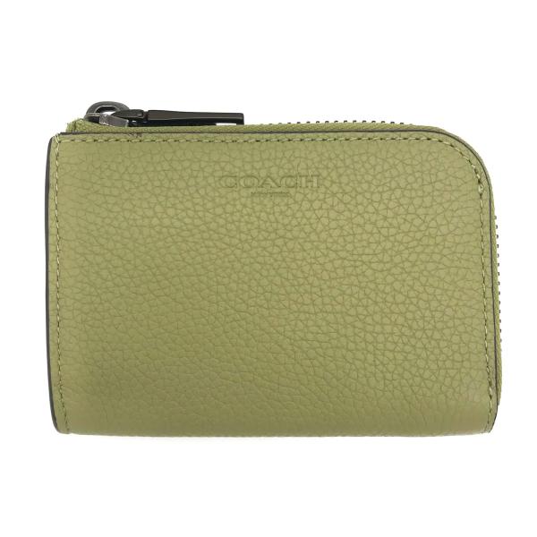 コーチ ★COACH★ Lジップ カーキーケース モス キーリング 75620 MOS