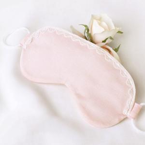 シルク アイマスク 日本製 こだわり6層構造 ピンク