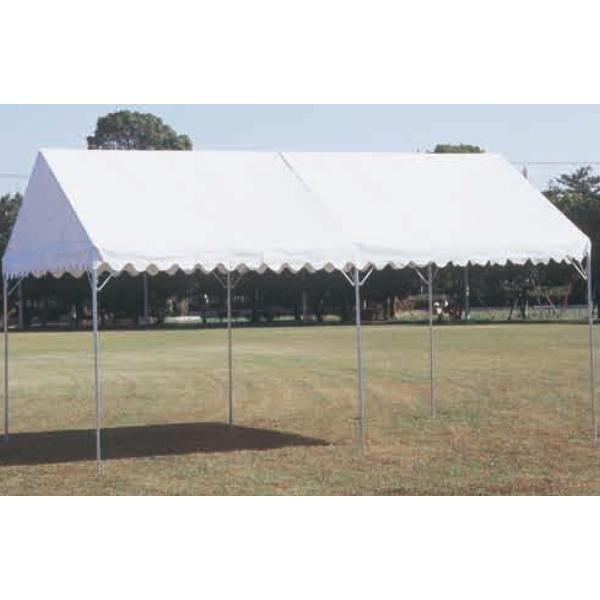 組立式パイプテント 2間×3間（3.6ｍ×5.4ｍ） DHRパイプテント 名入れ料込 スチール製フレ...