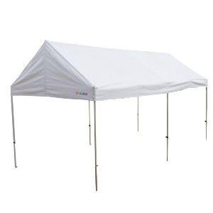 テント ワンタッチ 2.4m×3.6m 切妻型 かんたんてんと3 KG/4W スチール＆アルミフレー...