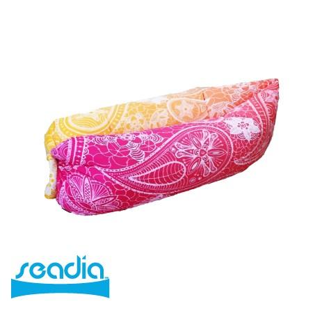 seadia Patterned P/Y エアーソファー エアーマット エアーベッド ビーチ アウト...