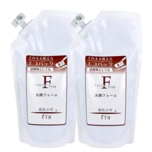 2個セット エス・ティ・ヒッツ 絹肌小町 洗顔フォーム 詰替用 300ml 洗顔料 洗顔 泡 毛穴 敏感肌 乾燥肌 しっとり 大容量 リフィル つめかえ スキンケア 保湿