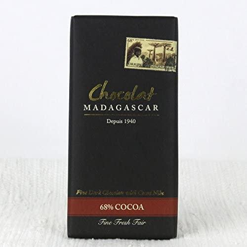 3個セット ショコラ マダガスカル ダーク チョコレート 68% カカオニブ 85G アカデミーオブ...
