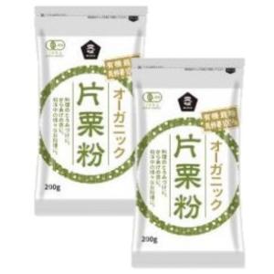 2個セット ムソー オーガニック 片栗粉 200g 欧州産 有機馬鈴薯 有機JAS ナチュラル 安全 から揚げ お菓子作り｜エシェランド オーガニック