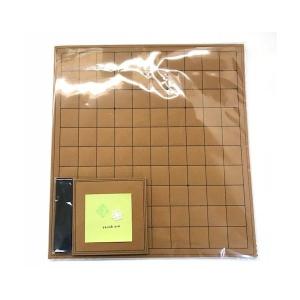 フェルト製京将棋盤 10×10升 (茶色)の詳細画像3