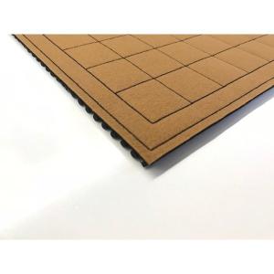 フェルト製 中将棋盤 (茶色)の詳細画像1