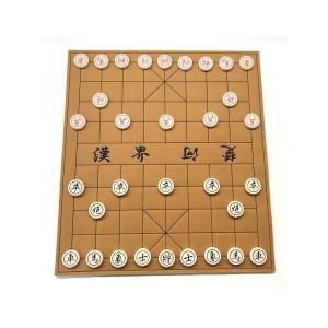 フェルト製シャンチー盤 (中国将棋)(茶色)の詳細画像1
