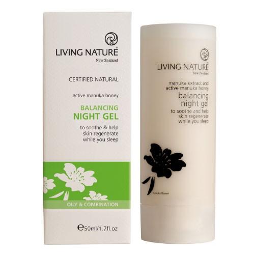 リビングネイチャー 《アウトレット/使用期限2020年10月》バランシングナイトジェル 50ml (...