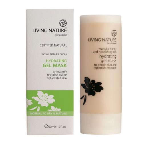 リビングネイチャー 《アウトレット/使用期限2020年5月》ハイドレイティングジェルマスク 50ml...