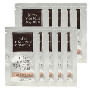 ジョンマスターオーガニック リンデンブロッサムフェイスクリームクレンザー 5ml×10個