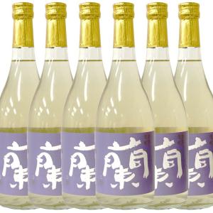 黄金酒蔵 （6本セット）芋焼酎 蘭 木樽貯蔵紫ラベル 25度 720ml×6本｜eshop-earth