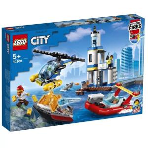 レゴ シティ  LEGO　ビーチポリスと消防隊 60308 5才以上  ブロック おもちゃ 知育玩具 レゴブロック レゴジャパン 男の子 小学生 ポリス ヘリコプター ボート　｜eshop-fujiyoshi
