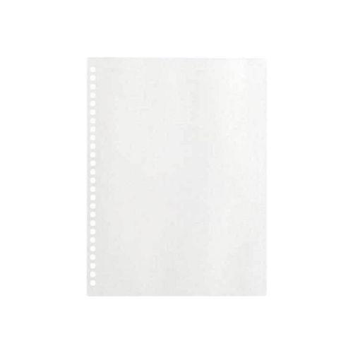 リヒトラブ スライドリング表紙 F-3122 B5S 26穴 クリスタル 5枚