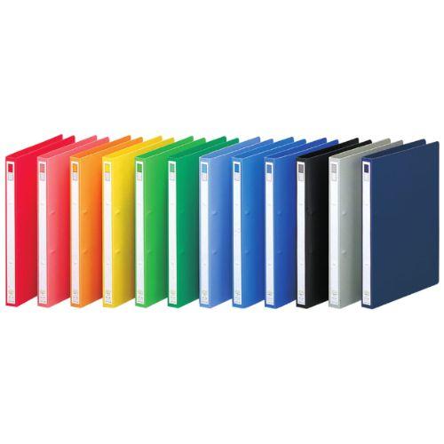 リヒト リングファイル＜ディンプル&gt; F-867 A4S 2穴 全12色 1冊