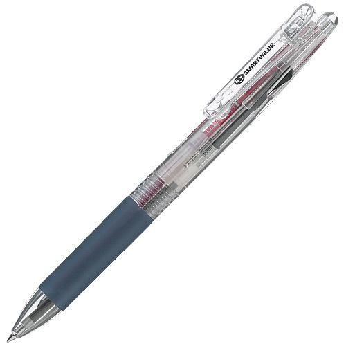 JOINTEX スマートバリュー 多色ボールペン  0.7mm 2色 H038J-2C10 透明軸 ...