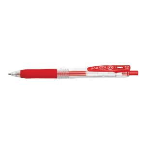 ゼブラ ZEBRA サラサクリップ ゲルボールペン 0.5mm JJ15-R 赤 1本