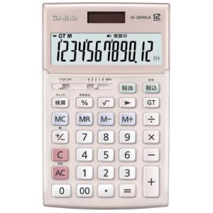 CASIO（カシオ） カシオ計算 本格実務電卓 JS-20DC-N 12桁 1台 : 文具