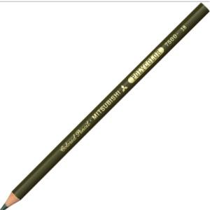ポリカラー 三菱鉛筆 【569本まとめ売り】三菱ポリカーラー色鉛筆 色鉛筆 ゆめ画材 | (1ダース) 12本 はいみどり 7500 筆記具