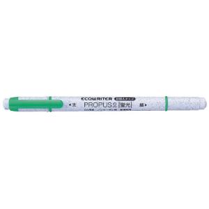三菱鉛筆 蛍光ペン エコライター プロパス2 本体 PUS101TEWR.6 緑