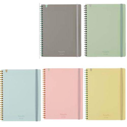 コクヨ ソフトリングノート スーファ・カットオフ ス-SV738S4 A5変形 表紙色全5色 1冊